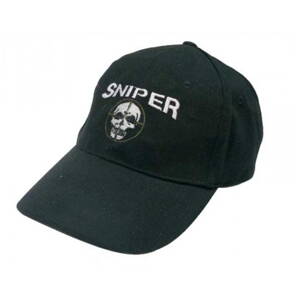 Šiltovka APK "Baseball" s logom "SNIPER" - čierna